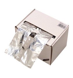 ROLLO PAPEL ALUMINIO CON FRANJA TRANSPARENTE