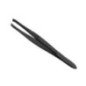 PINZA DEPILAR 9 CM.NEGRA OBLIC.