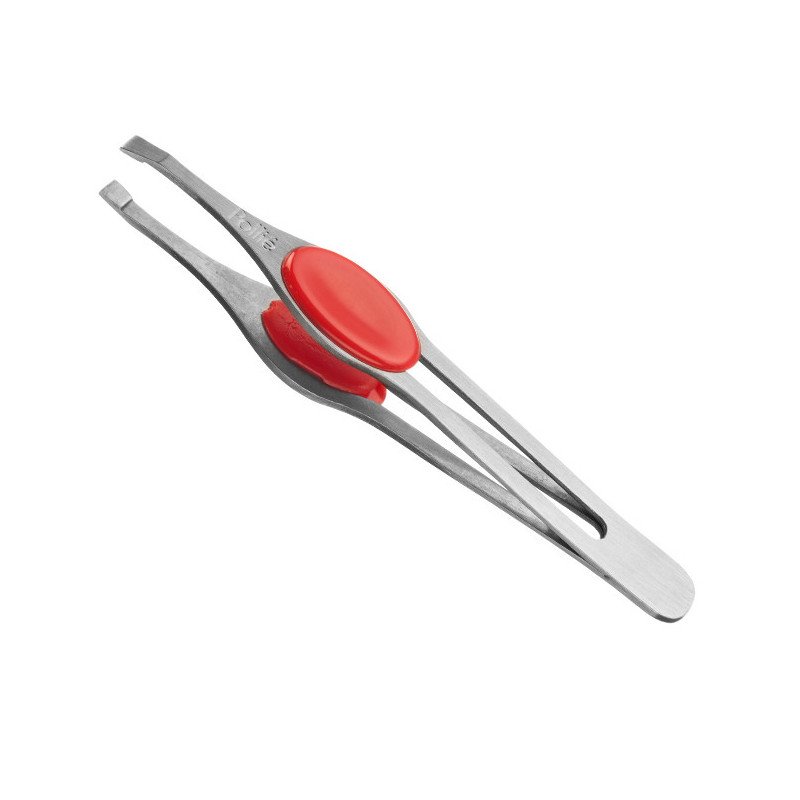 PINZA DEPILAR INOX.ANATOMICA RECTA 9,5CM