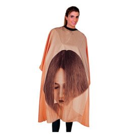 CAPA CORTE NARANJA/SALMON CIERRE 6 BOTONES PL.