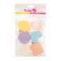 BOLSA 6 ESPONJAS MAQUILLAJE COLOR FANTASIA