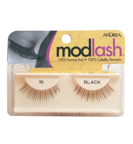 PESTAÑAS ANDREA 70 NEGRAS SM