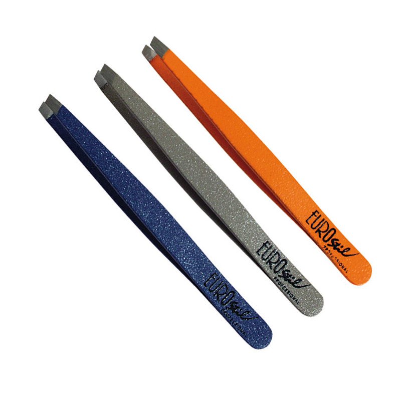 PINZA DEPILAR MEDIANA COLORES 8 CM