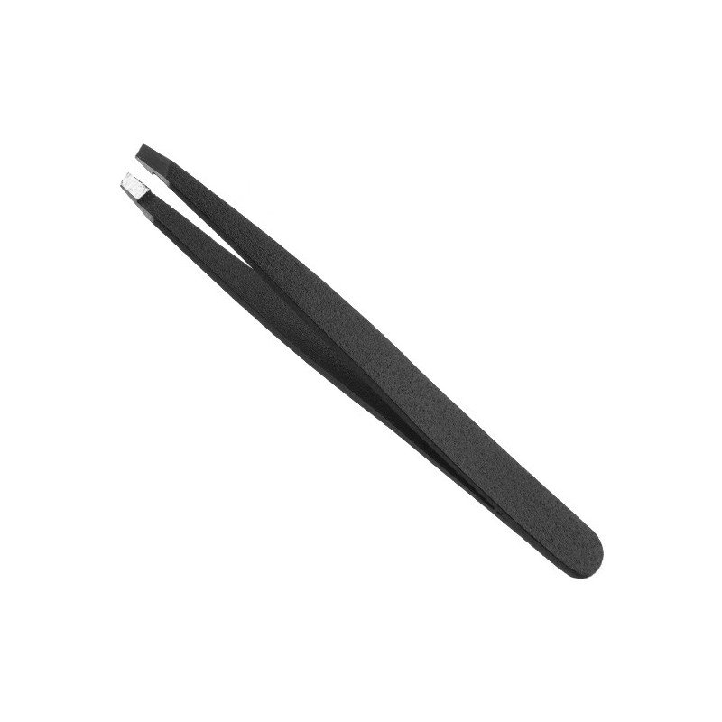 PINZA DEPILAR MEDIANA NEGRA 8 CM