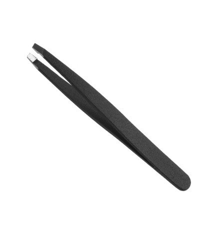 PINZA DEPILAR MEDIANA NEGRA 8 CM