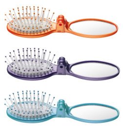 BOTE 24 CEPILLOS PLEGABLES MINIS CON ESPEJO