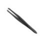 PINZA DEPILAR 9 CM.NEGRA P/RECTA