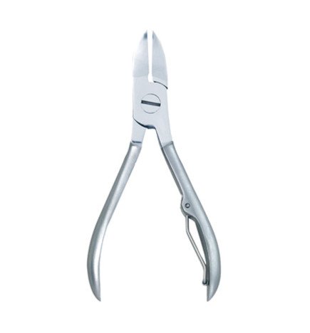 ALICATE PROFESIONAL UÑAS 10CM.MANGO SATINADO