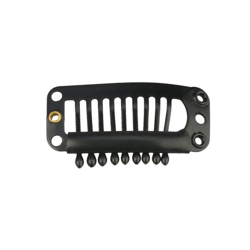 BOLSA 50 CLIPS 3,2 CM. EXTENSIONES NEGRO