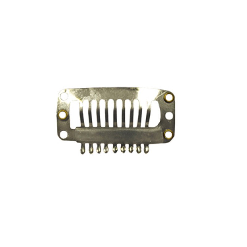 BOLSA 50 CLIPS 3,2 CM. EXTENSIONES PLATA