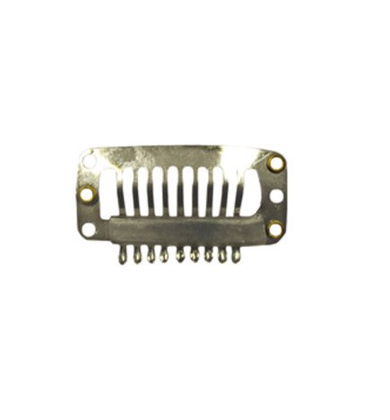 BOLSA 50 CLIPS 3,2 CM. EXTENSIONES PLATA