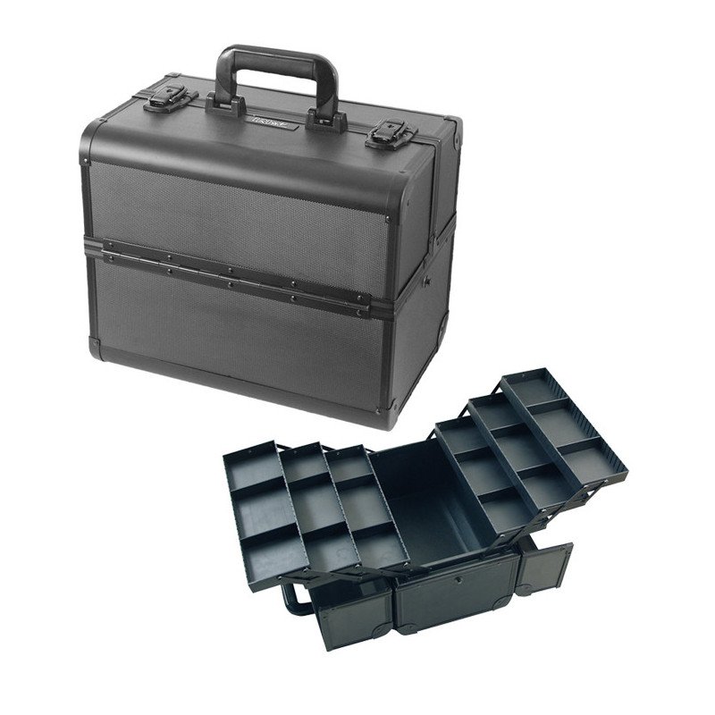 MALETA ALUMINIO NEGRA 36 X 24 X 29,5