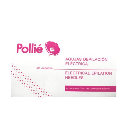 CAJA 50 AGUJAS DEPILAC.CONICAS 0,5 RECTA INOX