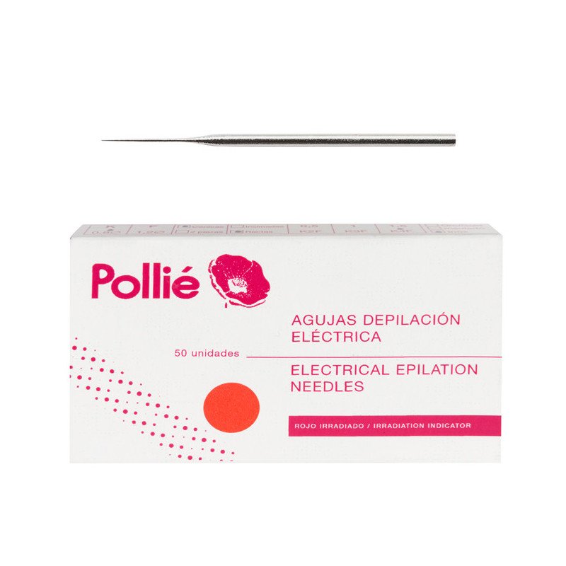 CAJA 50 AGUJAS DEPILAC.CONICAS 1,5 RECTA INOX