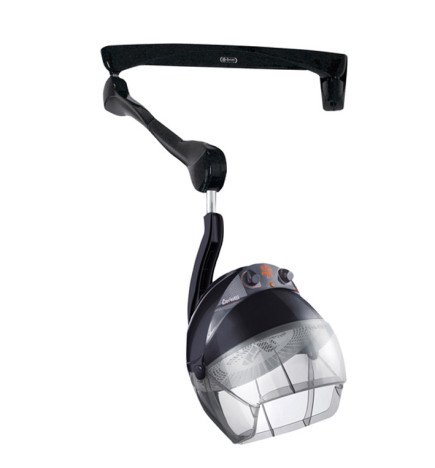 SECADOR CASCO GONG NEGRO SOPORTE PARED