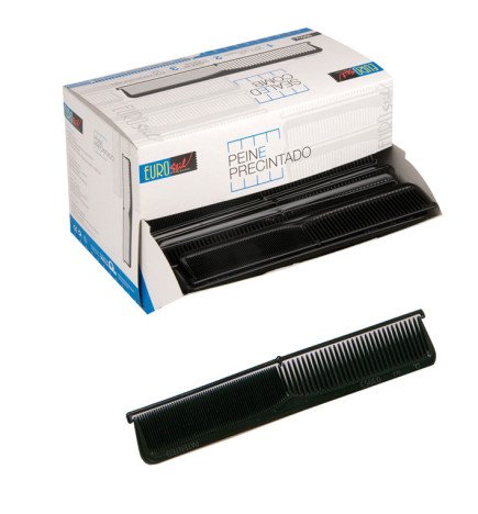 DISP.100 PEINES UN USO PRECINTADOS NEGRO
