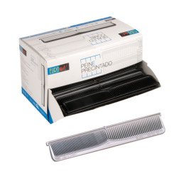 DISP.100 PEINES UN USO PRECINTADOS PLATA