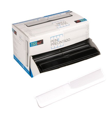 DISP.100 PEINES UN USO PRECINTADOS BLANCO