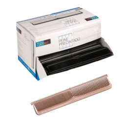 DISP.100 PEINES UN USO PRECINTADOS MARRON