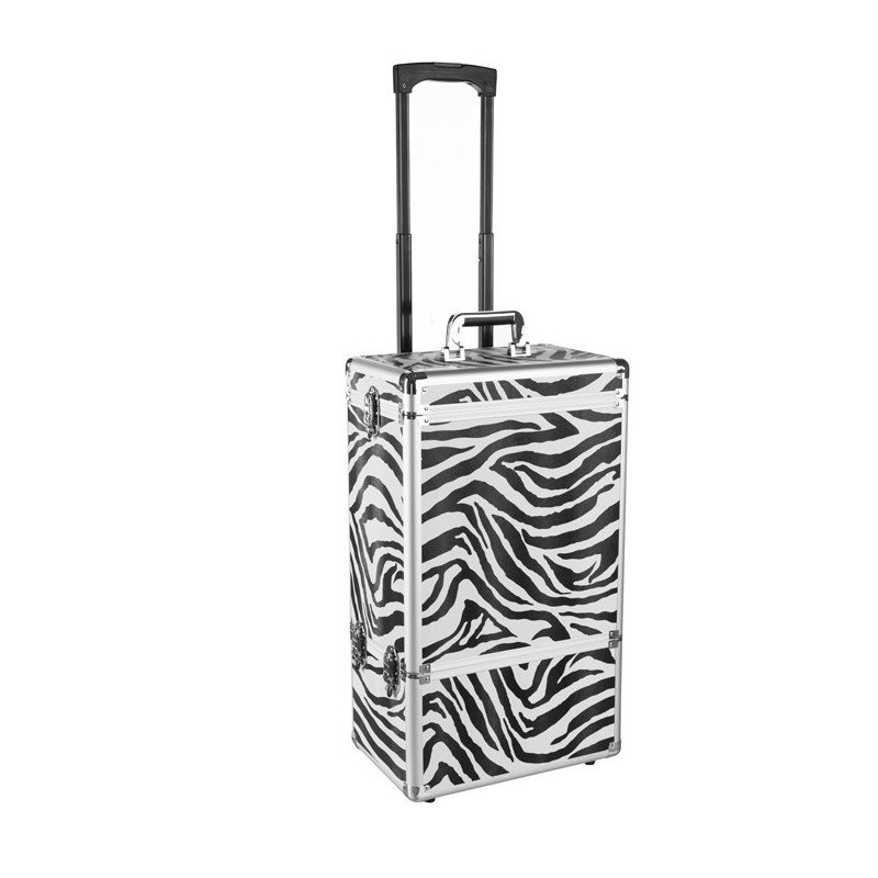 MALETA TROLLEY 4 CUER.37X24,5X81,5 COLOR CEBRA