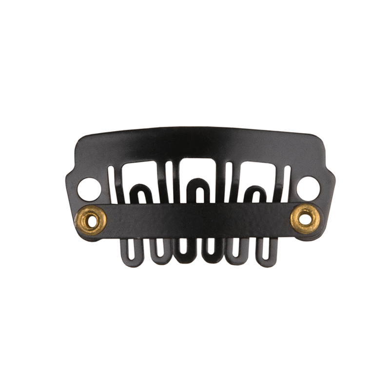 BOL.4 CLIPS 2,2 CM.PEQ.EXTENSIONES NEGRO