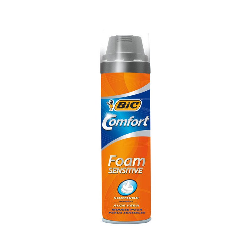 ESPUMA AFEITAR BIC SENSITIVE 250 ML