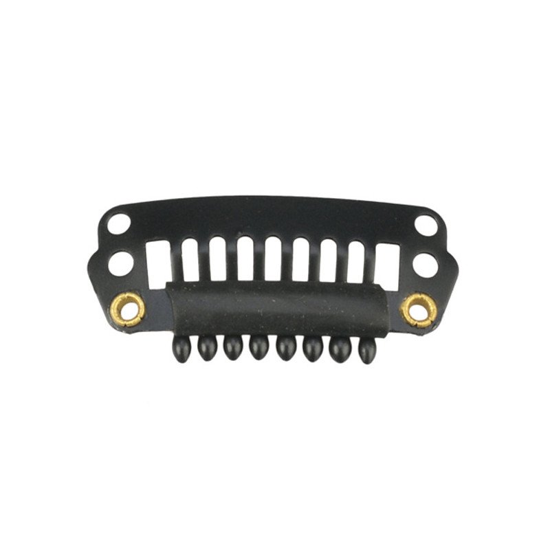 BOLSA 50 CLIPS 2,8 CM. EXTENSIONES NEGRO