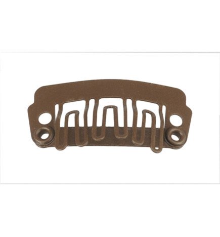 BOLSA 50 CLIPS 2,2 CM. EXTENSIONES MARRON