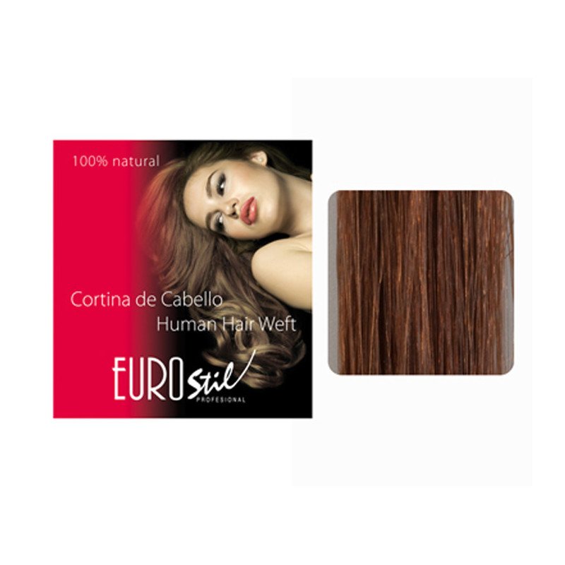 CORTINA ROJIZO 30M REMY C.NATUR.100X50 CM.