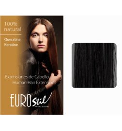 PACK 20 EXT.REMY NEGRO-1 CABELLO NATURAL 50 CM