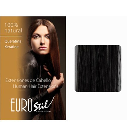 PACK 20 EXT.REMY NEGRO-1 CABELLO NATURAL 50 CM