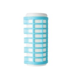 CAJA 5 RULOS CALIENTES 28 MM.COLOR AZUL