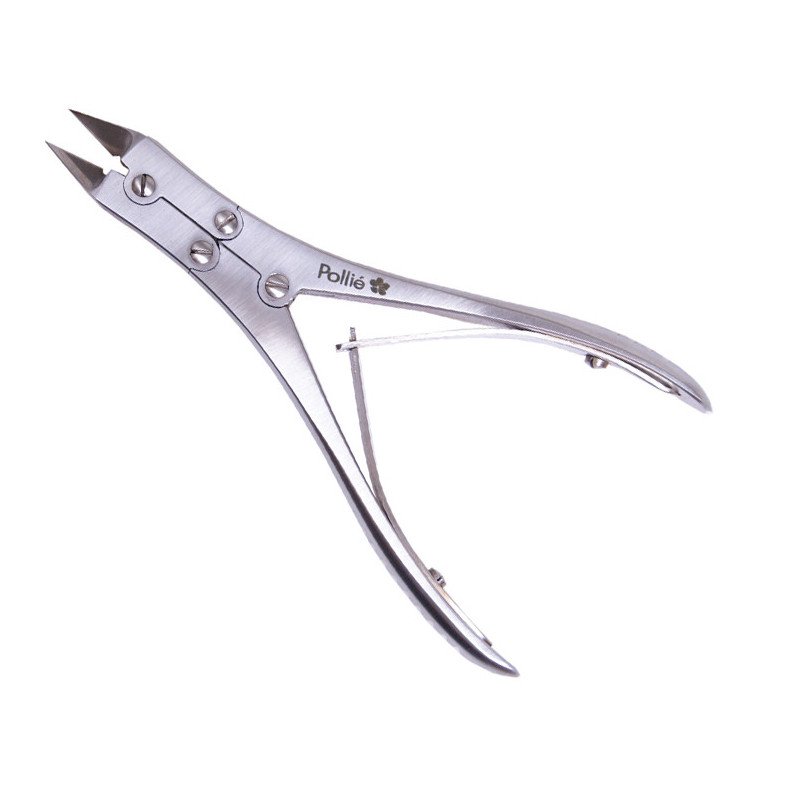 ALICATE PODOLOGO ARTICULADA BOCA PLANA