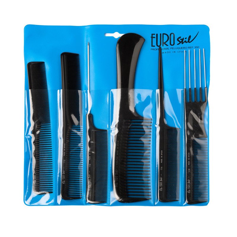 ESTUCHE PROFESIONAL 6 PEINES