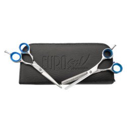 ESTUCHE ACADEMIA 2 TIJERAS BRILLO MICRO DENT.