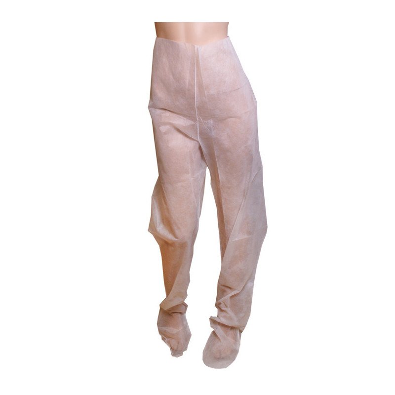 PANTALON PRESOTERAPIA PLST.SIN ELASTICO BLANCO