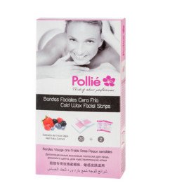 ESTUCHE 20 BANDAS CERA FACIAL FRUTOS ROJOS