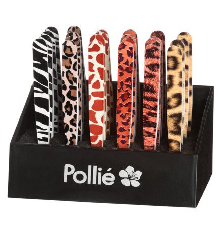 EXPOSITOR 24 PINZAS ESTAMPADO ANIMAL