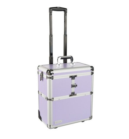 MALETA TROLLEY LILA 36X22X42CM