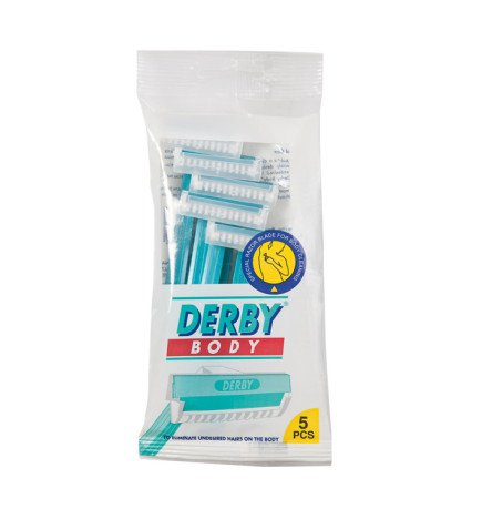 BOLSA 5 CUCHILLAS AFEITAR CUERPO C/PEINE PROTE