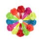BOLSA 12 RANITAS 5CM FLOR FLUOR COLORES