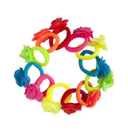 BOLSA 12 COLETEROS PEQUEÑOS FLOR FLUOR COLORES