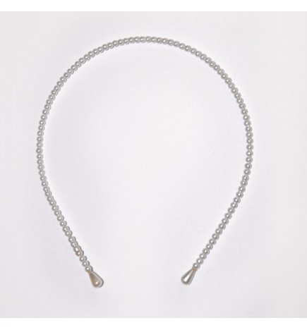 BOLSA 12 DIADEMAS PERLITAS BLANCAS