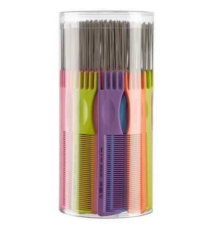 BOTE 60 PEINES COLORES MOD.128