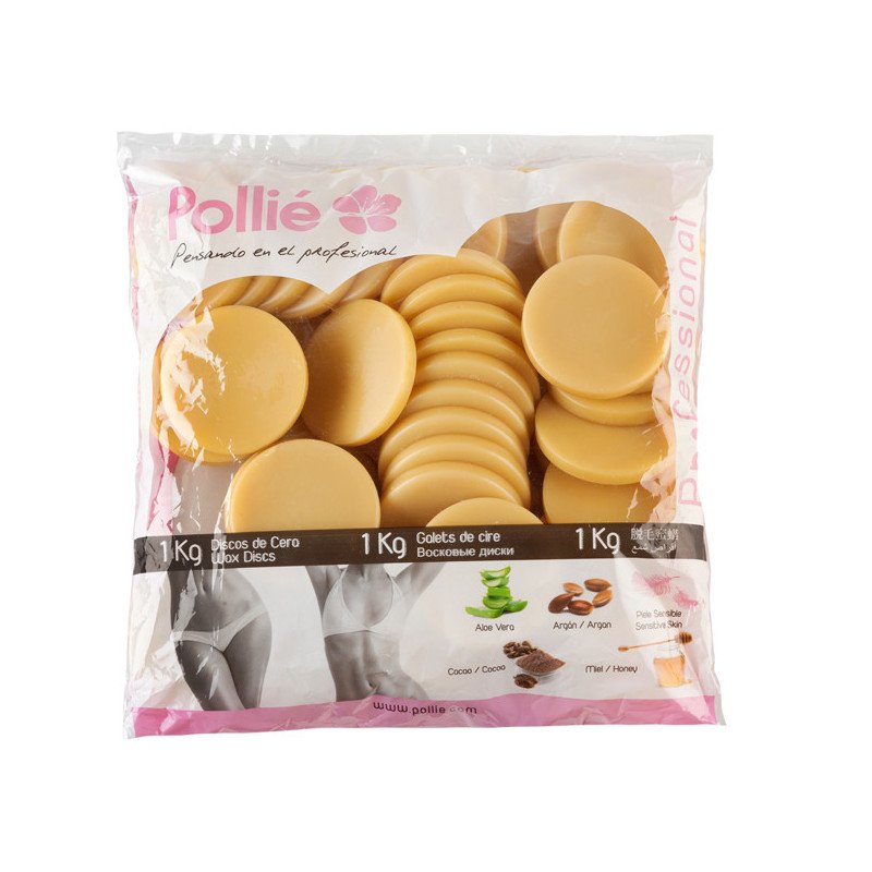 BOLSA 1KG. DISCOS CERA MIEL