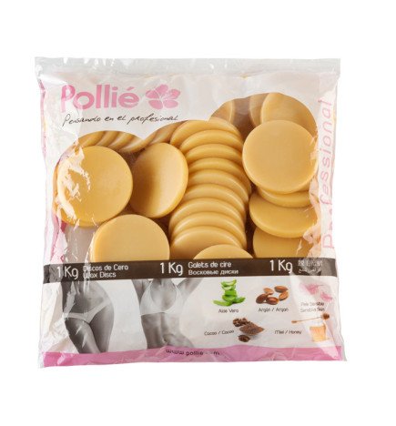 BOLSA 1KG. DISCOS CERA MIEL