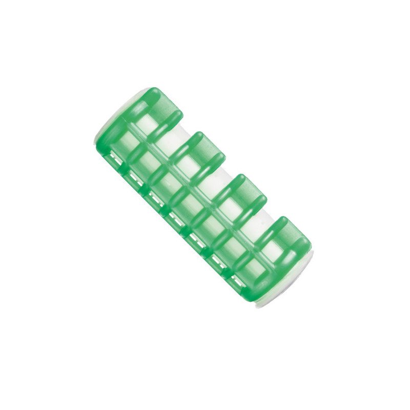 BLS.6 RULOS CALIENTES MED.20MM COLOR VERDE