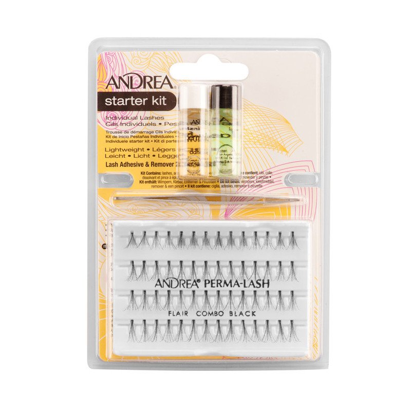 KIT PESTAÑAS INDIVIDUAL COMBO NEGRA