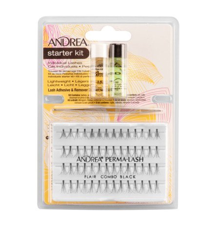 KIT PESTAÑAS INDIVIDUAL COMBO NEGRA