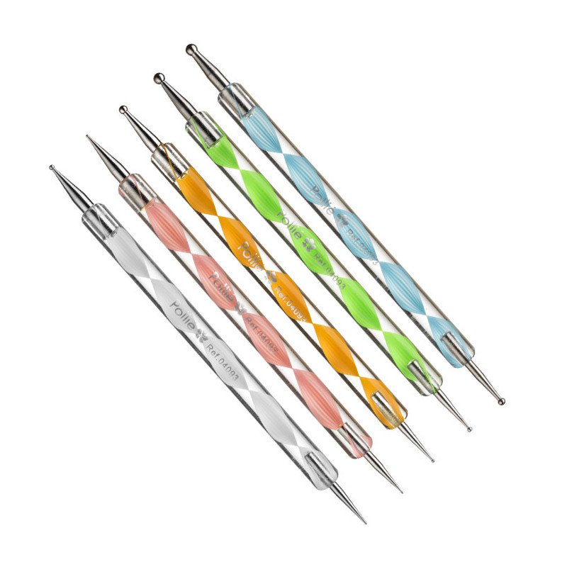 SET 5 DOTTING TOOL PUNZONES DECORACION